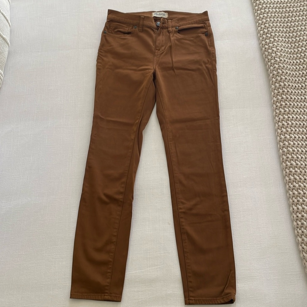 Madewell high riser skinny pants